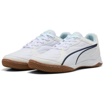 PUMA Unisex pressande Iv träningssko, White Aqua Fizzy ljus havsglas, 39 EU PUMA Unisex pressande Iv träningssko, White Aqua Fizzy ljus havsglas, 39 EU