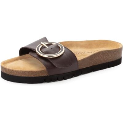MARCO TOZZI Pantolette 2-27409-46, damtofflor, mocka, 42 EU MARCO TOZZI Pantolette 2-27409-46, damtofflor, mocka, 42 EU