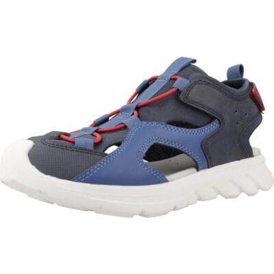 Geox Män J Airadyum BO sandal, Marinblå röd, 38 EU Geox Män J Airadyum BO sandal, Marinblå röd, 38 EU