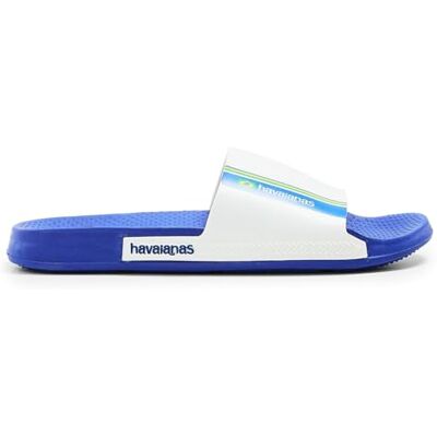 Havaianas unisex slide sandaal, marineblauw, 3/4 VK Havaianas unisex slide sandaal, marineblauw, 3/4 VK