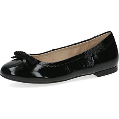 CAPRICE Ballerina för kvinnor, Svart naplak, 42 EU CAPRICE Ballerina för kvinnor, Svart naplak, 42 EU