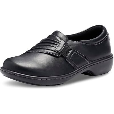 Eastland Piper Loafer för kvinnor platt, Svart, 40.5 EU Eastland Piper Loafer för kvinnor platt, Svart, 40.5 EU