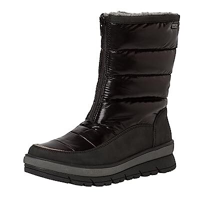 Jana Softline 8-26476-41, bekväm multibred, bekväm sko, vattenavvisande, halkfri, varm, fodrad, fashionabel känga med dragkedja fram, svart, 38 EU Weit Jana Softline 8-26476-41, bekväm multibred, bekväm sko, vattenavvisande, halkfri, varm, fodrad, fashionabel känga med dragkedja fram, svart, 38 EU Weit