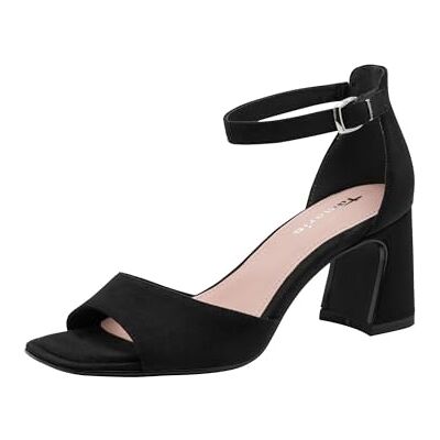 Tamaris dam 1–28318-46 sandal med klack, svart, 40 EU Tamaris dam 1–28318-46 sandal med klack, svart, 40 EU