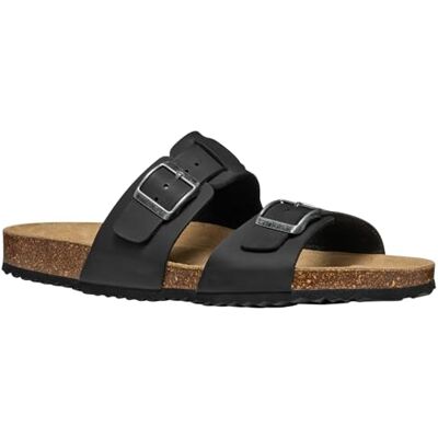 Geox U Sandal Ghita B sandaler herr, Svart ek, 46 EU Geox U Sandal Ghita B sandaler herr, Svart ek, 46 EU