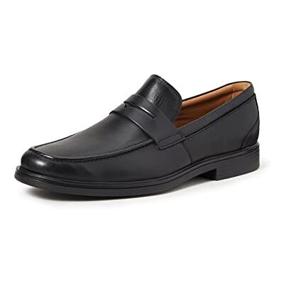 Clarks Herr Un Aldric Step Toffel, svart, 40 EU Clarks Herr Un Aldric Step Toffel, svart, 40 EU