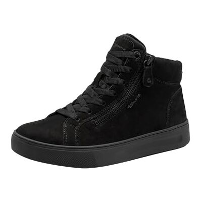 Tamaris Comfort damsneakers, High Modestövlar, svart nubuck, 37 EU, Svart nubuck, 37 EU Tamaris Comfort damsneakers, High Modestövlar, svart nubuck, 37 EU, Svart nubuck, 37 EU