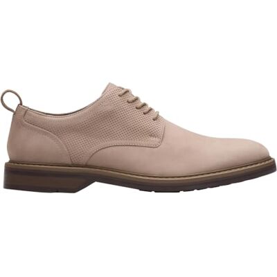 Clarks Aldwin Lace Mens Grey Nubuck, 7 Clarks Aldwin Lace Mens Grey Nubuck, 7