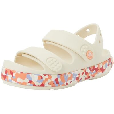Crocs Crocband Cruiser Sandal, Summit White/Guava, 2 UK, Summit vit Guava, 34 EU Crocs Crocband Cruiser Sandal, Summit White/Guava, 2 UK, Summit vit Guava, 34 EU