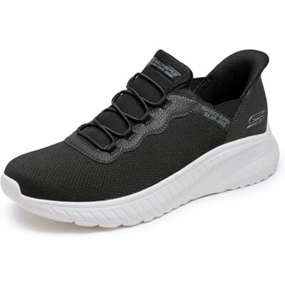 Skechers Bobs Squad Chaos Daily Hype herr Slip-On, Svart, 44 EU Skechers Bobs Squad Chaos Daily Hype herr Slip-On, Svart, 44 EU