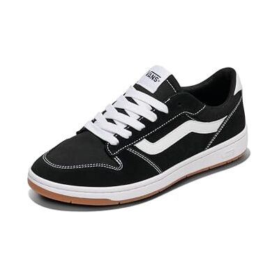 Vans Herr Baskets Ryland En Daim Et Toile, Black/White, 42 EU Vans Herr Baskets Ryland En Daim Et Toile, Black/White, 42 EU