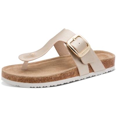 MARCO TOZZI Pantolette 2-27120-46, damtofflor, platina, 36 EU MARCO TOZZI Pantolette 2-27120-46, damtofflor, platina, 36 EU