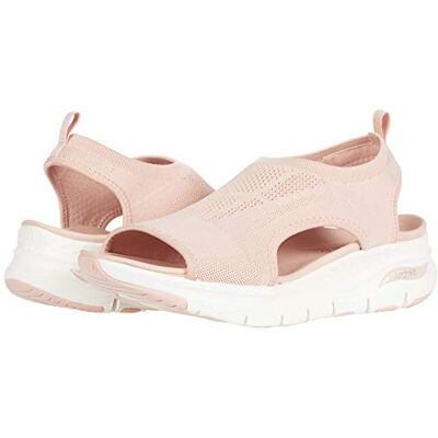 Skechers Arch Fit City Catch dam Sandal, Rodnande stickad, 39 EU Skechers Arch Fit City Catch dam Sandal, Rodnande stickad, 39 EU