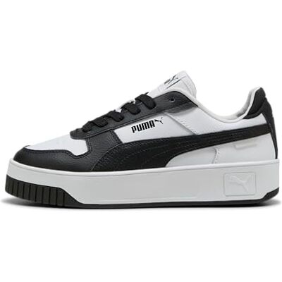 PUMA Carina Street sneakers för kvinnor, vit svart svart, 5.5 UK, vit svart svart, 38.5 EU PUMA Carina Street sneakers för kvinnor, vit svart svart, 5.5 UK, vit svart svart, 38.5 EU