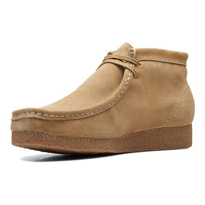 Clarks Shacre Boot Mens Dark Sand Suede, 8 Clarks Shacre Boot Mens Dark Sand Suede, 8