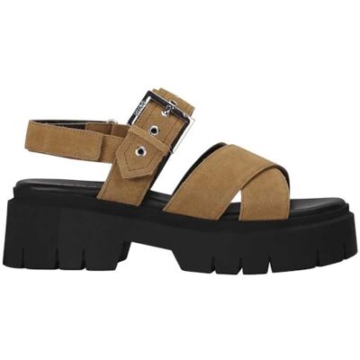 HUGO Kris_Sandal_BKSD, dam, öppen beige, 37 EU, Öppen beige, 37 EU HUGO Kris_Sandal_BKSD, dam, öppen beige, 37 EU, Öppen beige, 37 EU