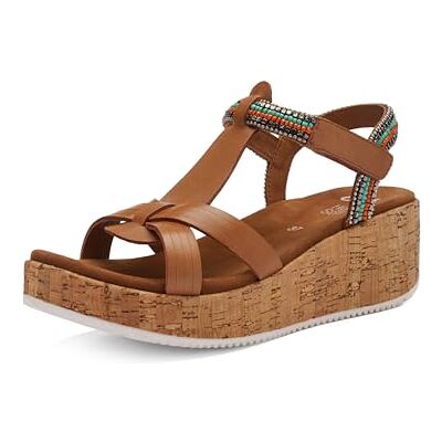 ARA damer Rimini sandaler, konjak, natur, 37 EU ARA damer Rimini sandaler, konjak, natur, 37 EU