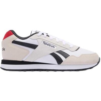 Reebok Unisex Glide sneakers, vit/Vector RED/tvättad svart, 35 EU, Vit Vector röd tvättad svart, 35 EU Reebok Unisex Glide sneakers, vit/Vector RED/tvättad svart, 35 EU, Vit Vector röd tvättad svart, 35 EU
