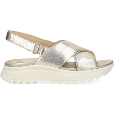 Clarks DashLite Wish Womens Gold Leather, 6 Clarks DashLite Wish Womens Gold Leather, 6