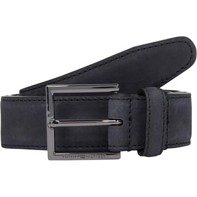 Tommy Hilfiger herr HUDSON NUBUCK 3.0 AM0AM13378 fast bälte, svart (svart), 95, svart (svart), 95 Tommy Hilfiger herr HUDSON NUBUCK 3.0 AM0AM13378 fast bälte, svart (svart), 95, svart (svart), 95
