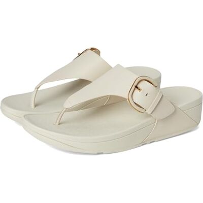 Fitflop kvinnors LULU hartsspänne läder tå-stolpe sandaler, beige, 9 UK, BEIgE, 43 EU Fitflop kvinnors LULU hartsspänne läder tå-stolpe sandaler, beige, 9 UK, BEIgE, 43 EU