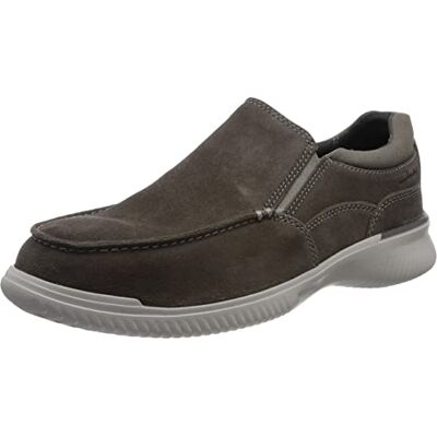 Clarks Donaway Free Tofflor för män, sten, 45 EU bred Clarks Donaway Free Tofflor för män, sten, 45 EU bred