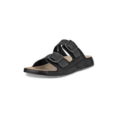 ECCO mäns Cozmo två band spänne glidsandal, Svart Nubuck, 13/13.5 UK ECCO mäns Cozmo två band spänne glidsandal, Svart Nubuck, 13/13.5 UK