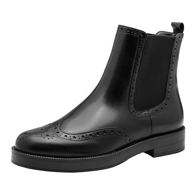 Tamaris Damen Boot Flat 1-25338-45, ankelstövlar dam, svart, 40 EU, svart, 40 EU Tamaris Damen Boot Flat 1-25338-45, ankelstövlar dam, svart, 40 EU, svart, 40 EU
