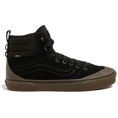 Vans herr Ashwood Hi sneakers, Utomhus svart/tuggummi, 6.5 UK, Svart tuggummi utomhus, 40 EU Vans herr Ashwood Hi sneakers, Utomhus svart/tuggummi, 6.5 UK, Svart tuggummi utomhus, 40 EU