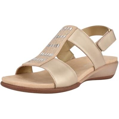Easy Spirit Dam Sehazel sandal kilar, guld 710, 38 EU, Guld 710, 38 EU Easy Spirit Dam Sehazel sandal kilar, guld 710, 38 EU, Guld 710, 38 EU