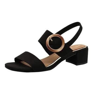 MARCO TOZZI Sandal 2-28202-44 Sandal Dam, svart, 39 EU MARCO TOZZI Sandal 2-28202-44 Sandal Dam, svart, 39 EU