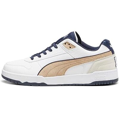 PUMA Unisex Rbd Game Low Retro Club Sneaker, White Club Navy Prairie Tan, 38 EU PUMA Unisex Rbd Game Low Retro Club Sneaker, White Club Navy Prairie Tan, 38 EU