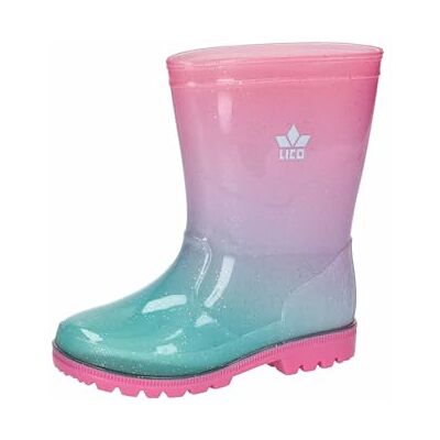 Lico Pojkar unisex barn Stormy gummistövlar, rosa/turkos, 24 EU, Rosa turkos, 24 EU Lico Pojkar unisex barn Stormy gummistövlar, rosa/turkos, 24 EU, Rosa turkos, 24 EU