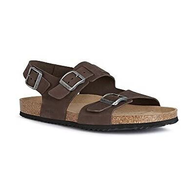 Geox U Sandal Ghita Sandaler För Män Mörkt Kaffe 41 EU Geox U Sandal Ghita Sandaler För Män Mörkt Kaffe 41 EU