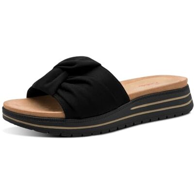 MARCO TOZZI Damer 2–27501-44 sandal, svart, 39 EU MARCO TOZZI Damer 2–27501-44 sandal, svart, 39 EU
