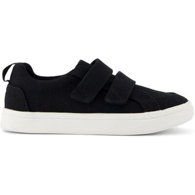 TOMS Unisex barn Cruz dubbel rem sneakers med kardborreband, Black Heritage Canvas, 34 EU TOMS Unisex barn Cruz dubbel rem sneakers med kardborreband, Black Heritage Canvas, 34 EU