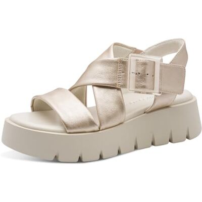 MARCO TOZZI dam 2–28525-46 sandaler, platinum, 40 EU MARCO TOZZI dam 2–28525-46 sandaler, platinum, 40 EU