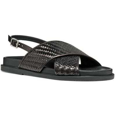 Geox Dam D ADELASH E Slide Sandal, svart, 38 EU, svart, 38 EU Geox Dam D ADELASH E Slide Sandal, svart, 38 EU, svart, 38 EU