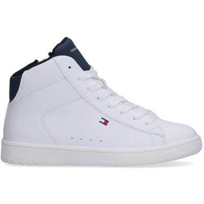 Tommy Hilfiger Jack, Sneaker, vit/blå, 35 EU, Vit blå, 35 EU Tommy Hilfiger Jack, Sneaker, vit/blå, 35 EU, Vit blå, 35 EU