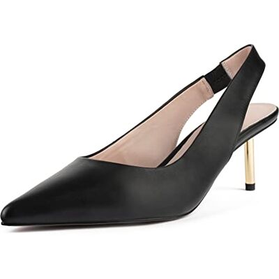 L37 HANDMADE SHOES L37 Handgjorda skor dam Palermo pump, svart, 39 EU L37 HANDMADE SHOES L37 Handgjorda skor dam Palermo pump, svart, 39 EU