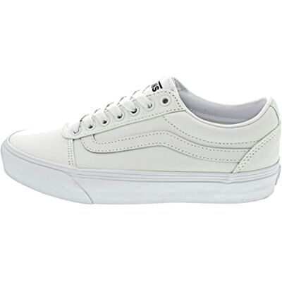 Vans Ward herr Sneaker , Canvas vit vit, 49 EU Vans Ward herr Sneaker , Canvas vit vit, 49 EU