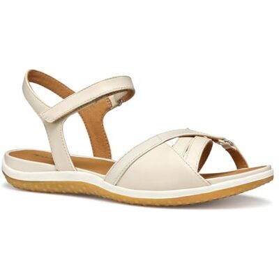 Geox Dam Sandal Vega B Low Sneakers, Papyrus, 41 EU Geox Dam Sandal Vega B Low Sneakers, Papyrus, 41 EU