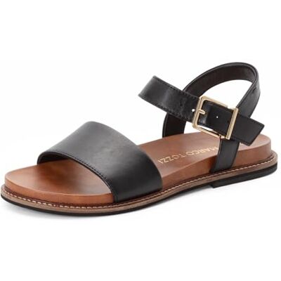 MARCO TOZZI dam 2–28400-46 sandaler, svart, 36 EU MARCO TOZZI dam 2–28400-46 sandaler, svart, 36 EU