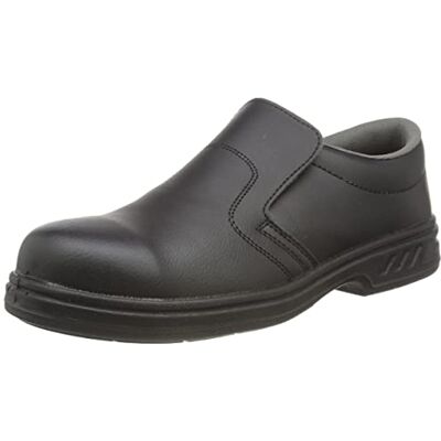 Portwest Steelite Slip on safety shoe S2, herr säkerhetsskor, svart (svart), 44 EU (10 UK) Portwest Steelite Slip on safety shoe S2, herr säkerhetsskor, svart (svart), 44 EU (10 UK)