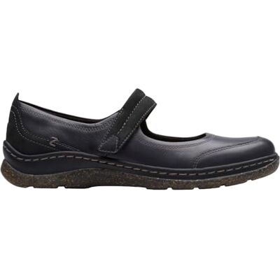 Clarks Orlene Jane Womens Black Leather, 5 Clarks Orlene Jane Womens Black Leather, 5