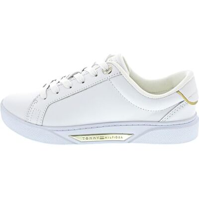 Tommy Hilfiger kvinnor träningsskor domstolsskor, Vitt, 36 EU Tommy Hilfiger kvinnor träningsskor domstolsskor, Vitt, 36 EU