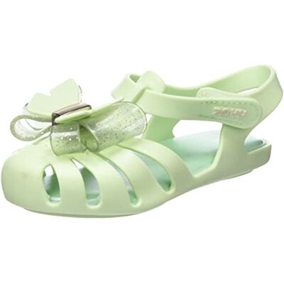 Zaxy Unisex babyfjäril sandal, GRÖN 21 EU Schmal Zaxy Unisex babyfjäril sandal, GRÖN 21 EU Schmal