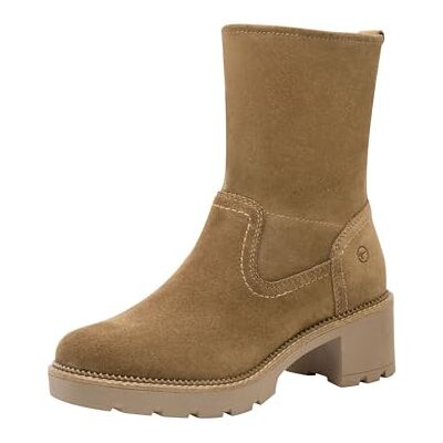 Tamaris dam komfort boot heel stövletter, cappuccino, 37 EU, Cappuccino, 37 EU Tamaris dam komfort boot heel stövletter, cappuccino, 37 EU, Cappuccino, 37 EU