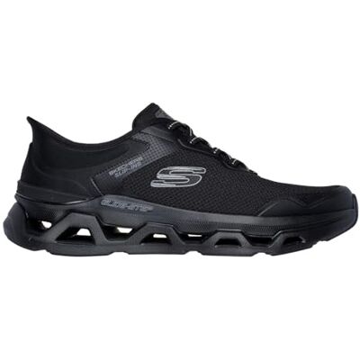 Skechers Herr handsfree Slip-ins Glide-Step Altus Turn Out sneakers, svart, 10 UK, Svart, 45 EU Skechers Herr handsfree Slip-ins Glide-Step Altus Turn Out sneakers, svart, 10 UK, Svart, 45 EU