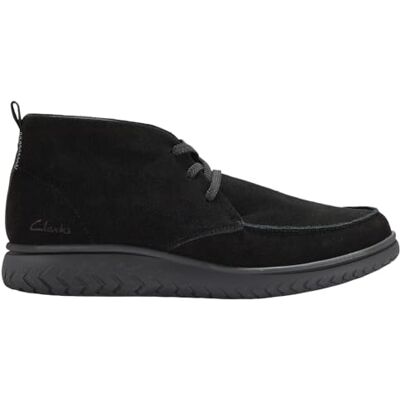 Clarks RelaxLite Moc Mens Black Sde, 6 Clarks RelaxLite Moc Mens Black Sde, 6